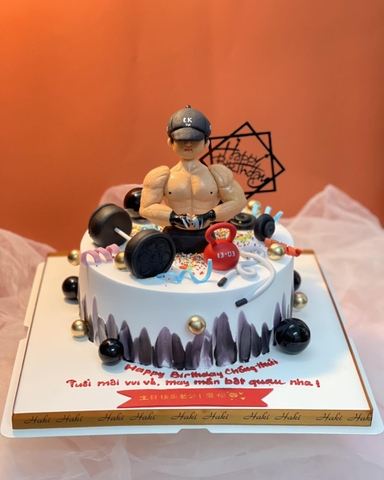 Bánh sinh nhật tặng Gymer