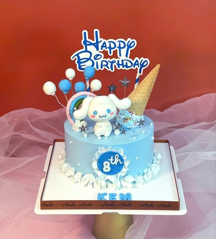 Bánh sinh nhật tạo hình Cinnamoroll cho bé Kem