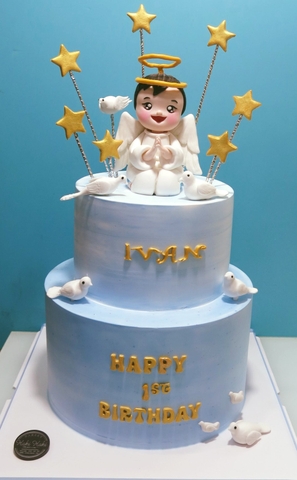 Bánh kem 2 tầng thiên thần