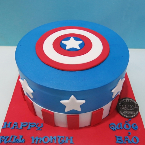 Bánh sinh nhật chủ đề Captain America