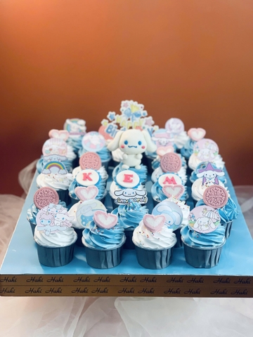 Set Cupcake xếp số 9 chủ đề Cinnamoroll