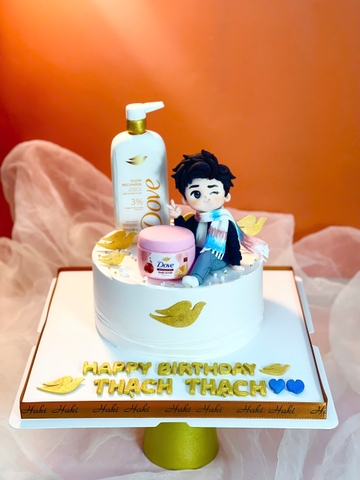 Bánh kem tạo hình sản phẩm quảng cáo