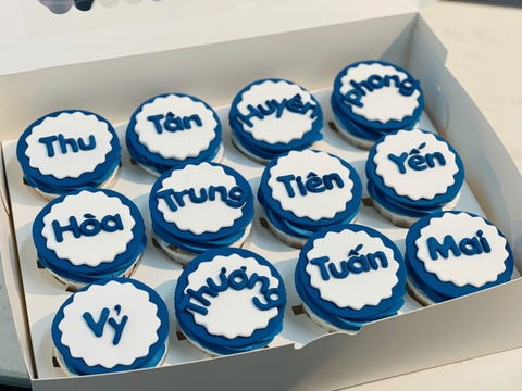 Cupcake trang trí theo yêu cầu
