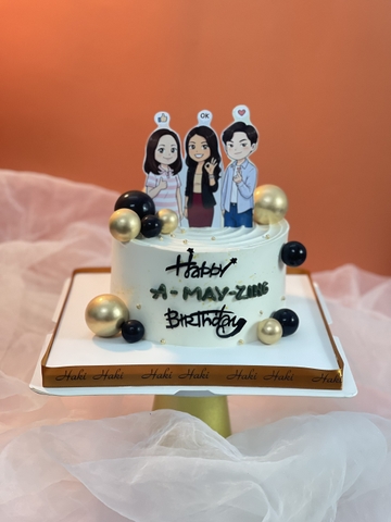Bánh Kem In Hình Bạn Bè Độc Đáo