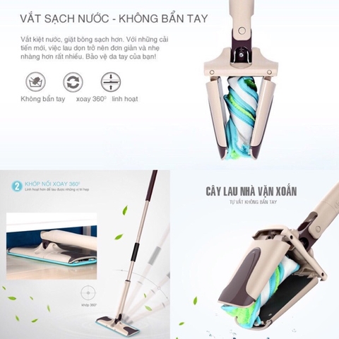Cây Lau Nhà Vặn Xoắn Km Panasonic