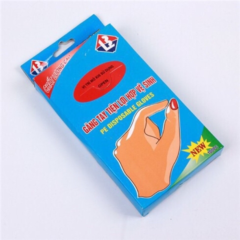 Găng Tay Li Nông Đủ (1 Hộp 100 Chiêc)