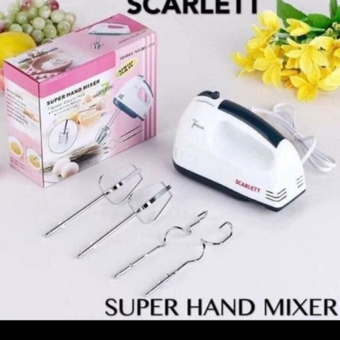 Máy Đánh Trứng Cầm Tay Scarlett 180W