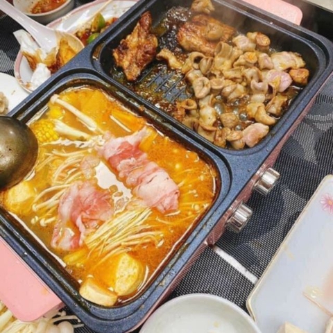 Nồi Lẩu Nướng 2In1 Hot Nhât 2020