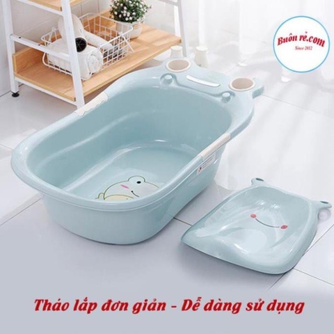 Chậu tắm ếch cho bé hàng Việt Nhật Cao Cấp -Thau tắm cho bé sơ sinh (MS:2203) -Buôn rẻ 01284