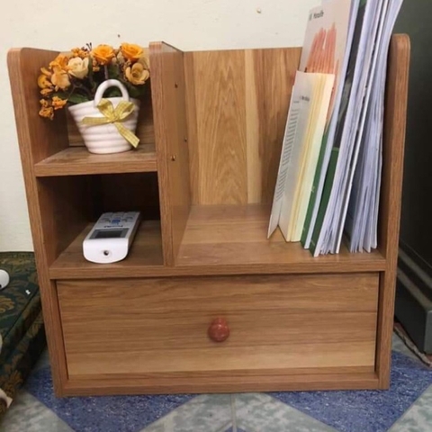 Kệ Sách Gỗ Mini Để Bàn