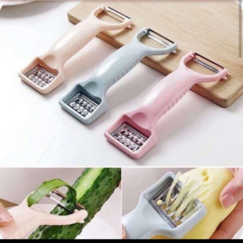 Bàn Nạo Rau Củ Quả 2 Đầu Bằng Nhựa Lúa Mạch