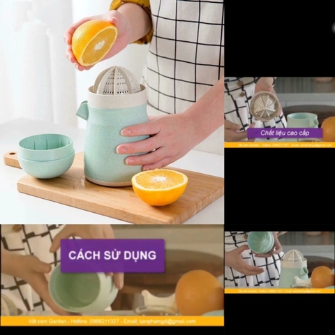 Bình Vắt Cam Lúa Mạch