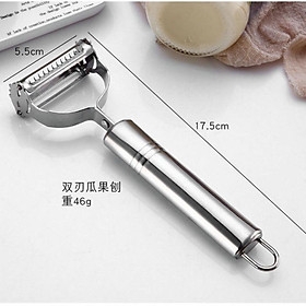 Nạo củ quả inox đa năng 3 trong 1 có thể bào sợi