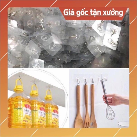 COMBO 10 móc treo tường chịu lực