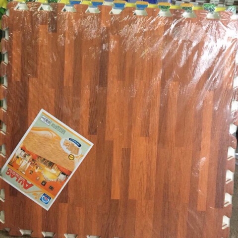 Thảm Xốp Vân Gỗ 60*60  6 Miếng