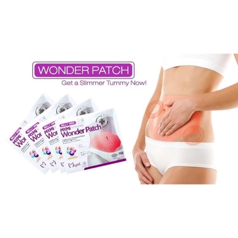 Miếng Dán Tan Mỡ Bụng Mymi Ươnder 1Set 5 Miếng