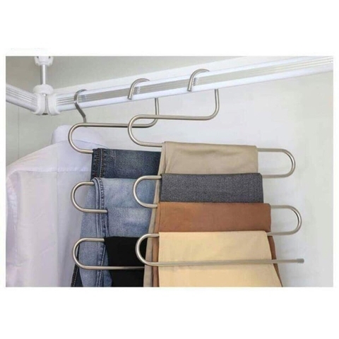 Móc Treo Quần Đa Năng 5 Tầng Bằng Inox