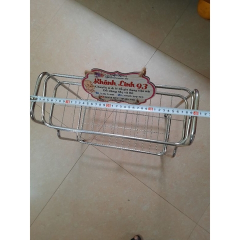 [CHÍNH HÃNG] [BẢO HÀNH] [CHÍNH HÃNG] [SALE SỐC] [BẢO HÀNH] Kệ inox 2 tầng để gia vị