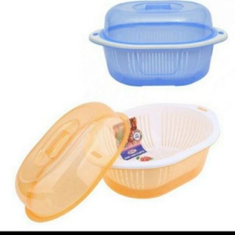 Rổ 2 Lớp Có Lăp Đậy 198 Việt Nhật