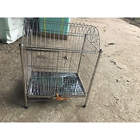 Chuồng mèo inox loại 1 - To