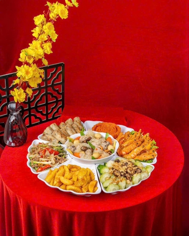 BỘ BÁT ĐĨA HOA MẶT TRỜI 6836