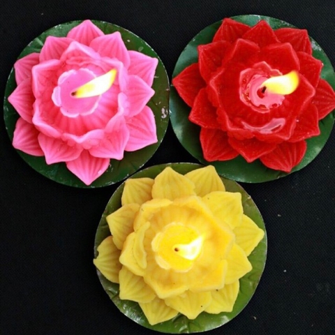 Nến Phật Thủ Tài Lộc An Khang 12Cm - Hảo