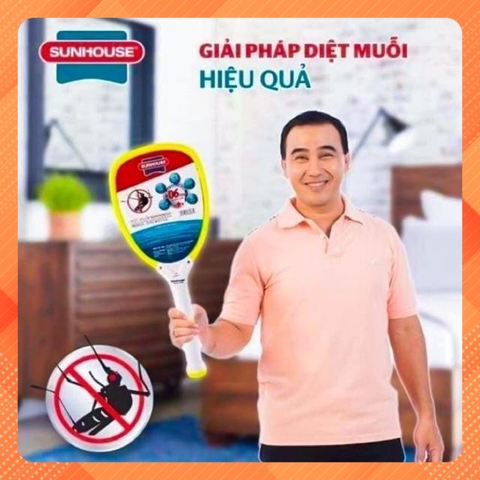 Vợt muỗi sunhouse E280 vợt muỗi tức thì đánh bay muỗi