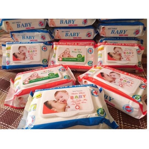 Giấy Ướt 1 Thùng 24 Gói  Mỗi Gói 100 Tờ