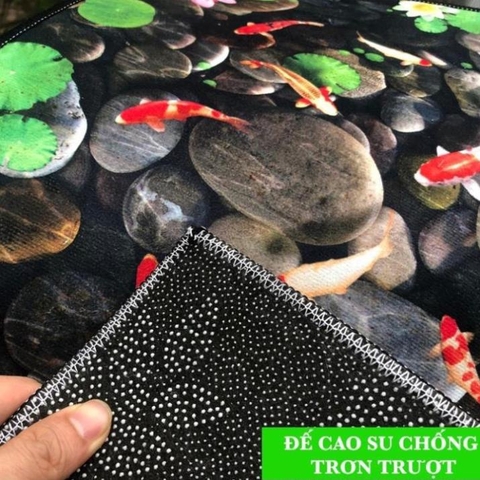 [FREESHIP❤️] BỘ 2 THẢM BẾP 3D CHỐNG TRƠN TRƯỢT NHƯ HÌNH