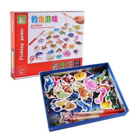 Đồ Chơi Câu Cá Nam Chân 3D
