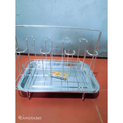 [CHÍNH HÃNG] [SALE SỐC] [BẢO HÀNH] khay cắm cốc inox cao cấp có kèm khay hấng nước