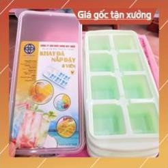 KHAY TRỮ ĐÔNG THỨC ĂN CHO BÉ 8 VIÊN CÓ NẮP [ Kho sỉ ]