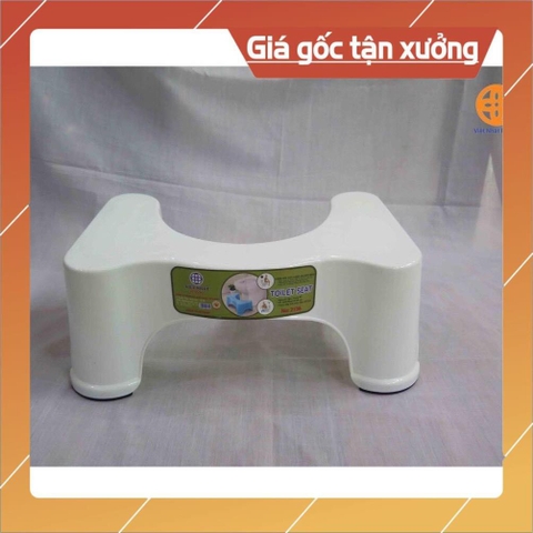 { GIÁ HỦY DIỆT} Ghế kê chân toilet chống táo bón Việt Nhật - Ghế kê chân đi vệ sinh