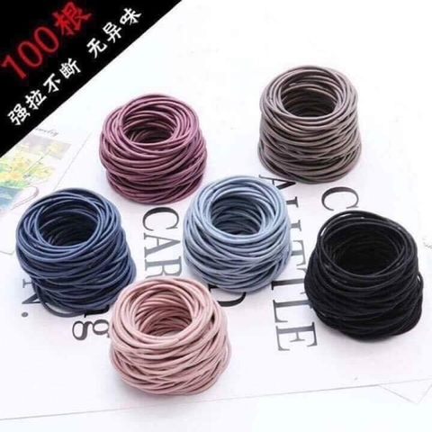 Chun Buộc Tóc 100 Cái