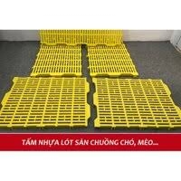 [CHÍNH HÃNG] [LOẠI 1] sàn nhựa lót chuồng chó, mèo thú cưng , chim gà, vịt dê...100x50x3 cm loại dày
