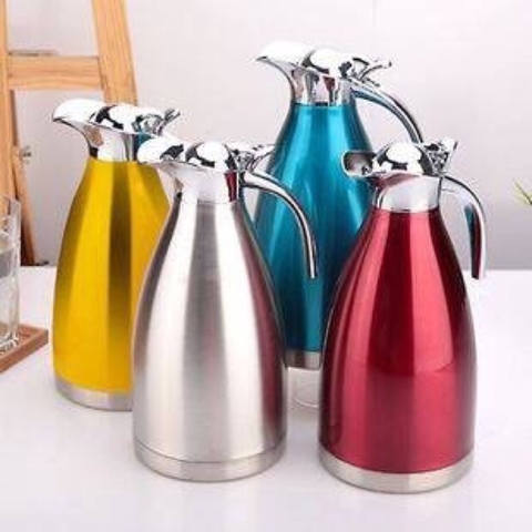 Bình Đựng Nước Nóng Lạnh Bằng Inox Đa Sắc Màu Dung Tích 2L