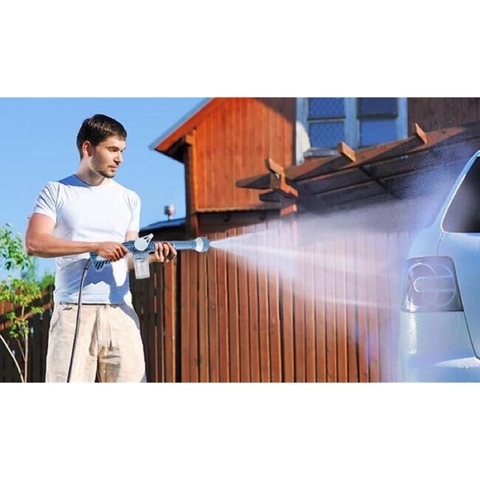 Súng Xịt Nước Tăng Áp 8 Chế Độ