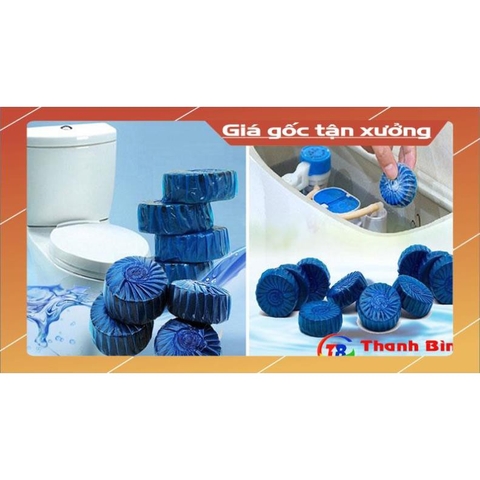 [Có bảo hành] [Giá hủy diệt] Gói 10 viên tẩy bồn cầu khử mùi diệt khuẩn chất lượng cao
