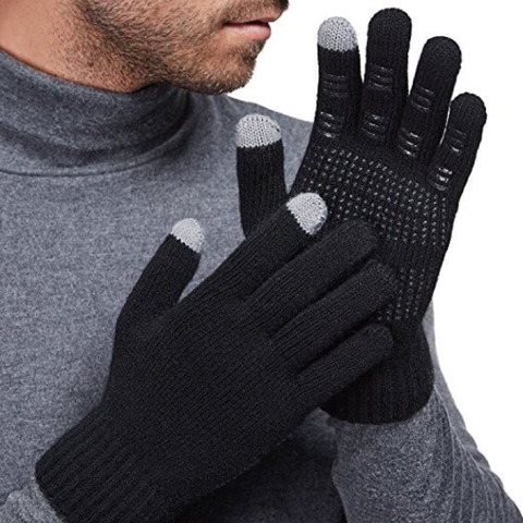 Găng Tay Len Cảm Ứng Iwinter