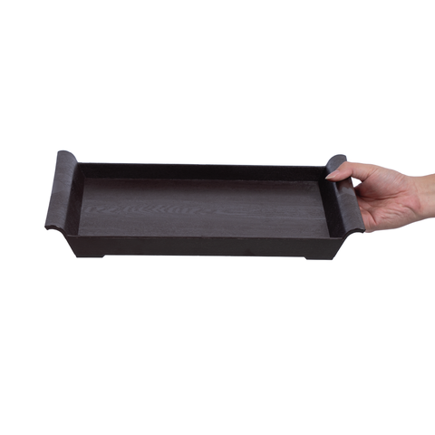 KHAY CHỮ NHẬT VÂN GỖ TAY VỒNG 5713