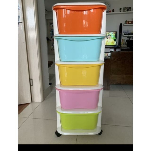 Tủ Nhựa 5T Việt Nhật Hàng Loại 1