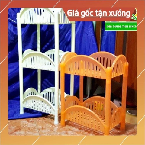 Kệ để đồ đa năng 2 tầng, 3 tầng nhựa Việt Nhật - Kệ để đồ nhà tắm