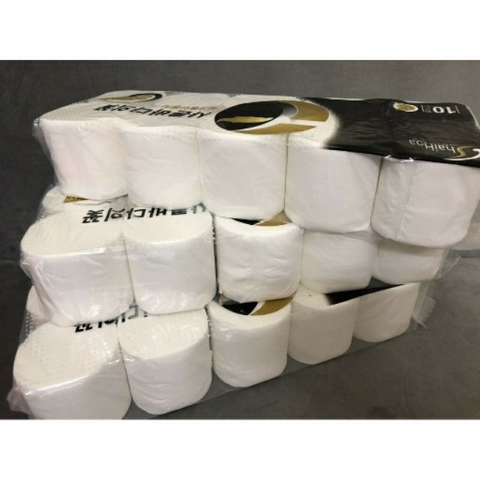 Giấy Vệ Sinh Hó Hải Đen  Giầy 3 Lớp Han Quốc
