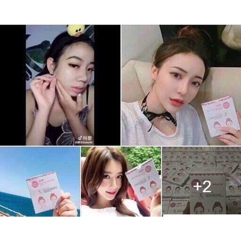 Miếng Dán Mặt Vline 1 Hộp 40 Miếng