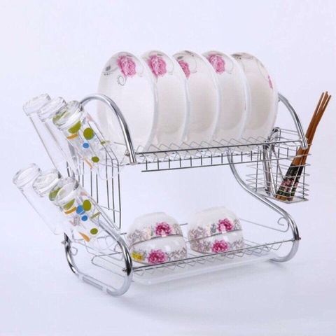Kệ Bát 2 Tầng Inox
