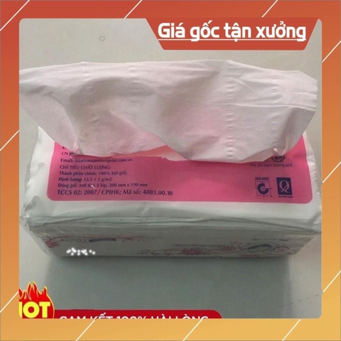 Giấy ăn lụa, khăn giấy rút cao cấp 1 gói khăn giấy rút 300 tờ