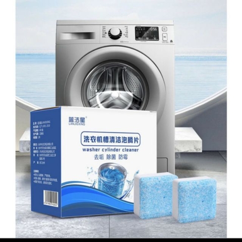 Viên Vệ Sinh Lồng Máy Giặt Và Tẩy Chất Cặn Bẩn Lâu Ngày Hiệu Quả