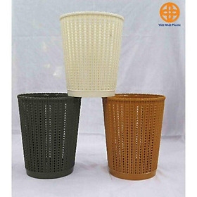 Sọt nhựa, sọt để quần áo, đồ chơi giả mây đẹp - Cỡ vừa