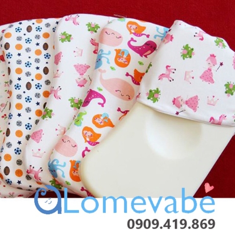 Gối Cao Su Non Trẻ Em Chống Méo Đầuthoáng Khí Bé Ngủ Ngon