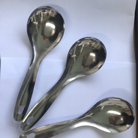 muôi múc canh inox, thìa ,vá canh hàng đẹp dày xịn